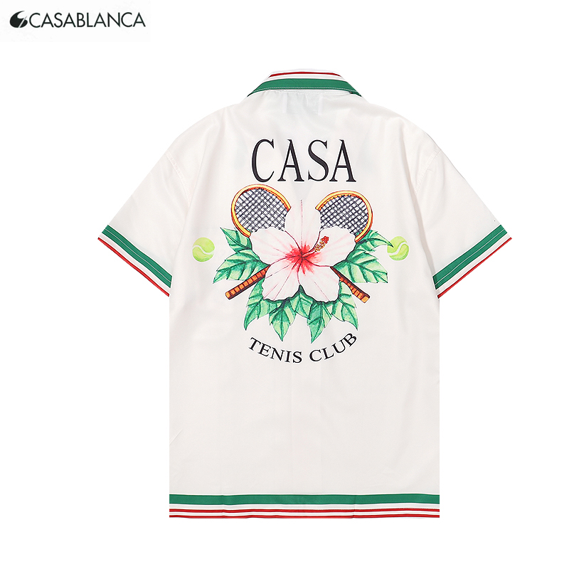 Casa Blanca Casablanc Camicia Magliette Casablanca Magliette Camicia da uomo Maglietta da donna 2024 Nuovi vestiti di stile Mens Designer Graphic Tee 643