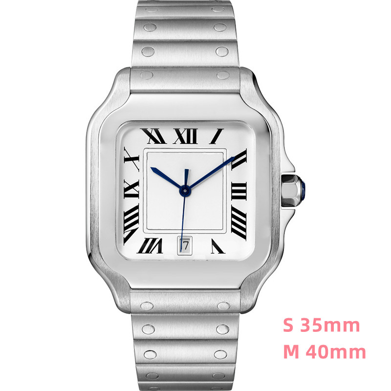 Fashion Luxury watch for womens and mens watches Stainless steel waterproof sapphire glass super luminescent watch