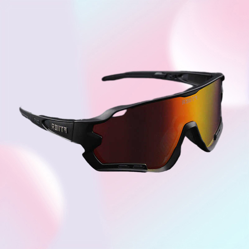 Occhiali esterni a 4 lenti polarizzate ottanti da sole in bicicletta sportiva da esterno Gafas mtb bicchieri ciclistici occhiali peter occhiali man t220921892562