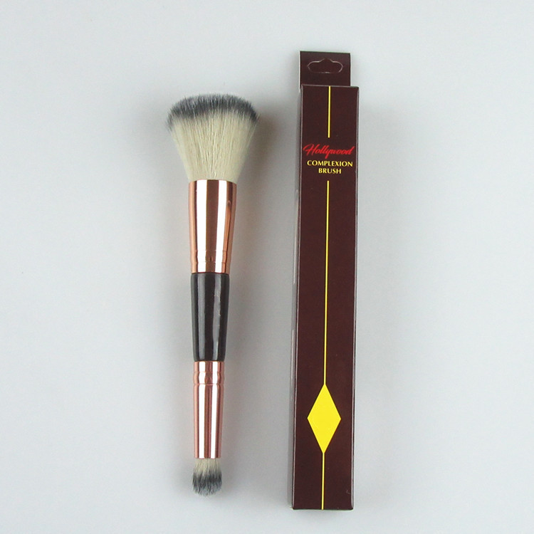 Pinceaux de maquillage bronzant fard à joues mélangeur de taches pour les yeux fond de teint poudre de sculpture crayon à lèvres outils cosmétiques pour cheveux naturels