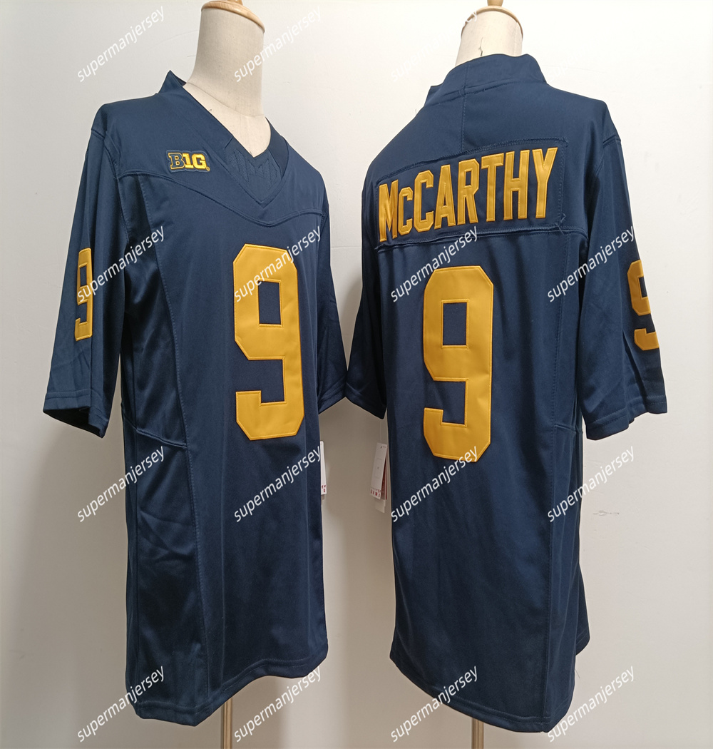 Michigan Football Jersey "J.J. Mccarthy" 2024 ROSE Bowl ''Tom Brady ''Aidan Hutchinson''Blake Corum'' Jersey Michigan Wolverines NCAA