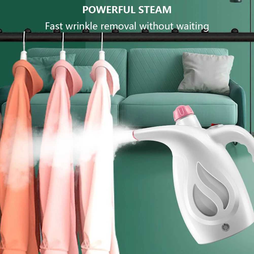 Andra hälsosapparater 800W handhållna kläder ångare bärbar elektrisk ångjärn 200 ml vattenbehållare mini vertikal ångstrykmaskin för hemresor j240106