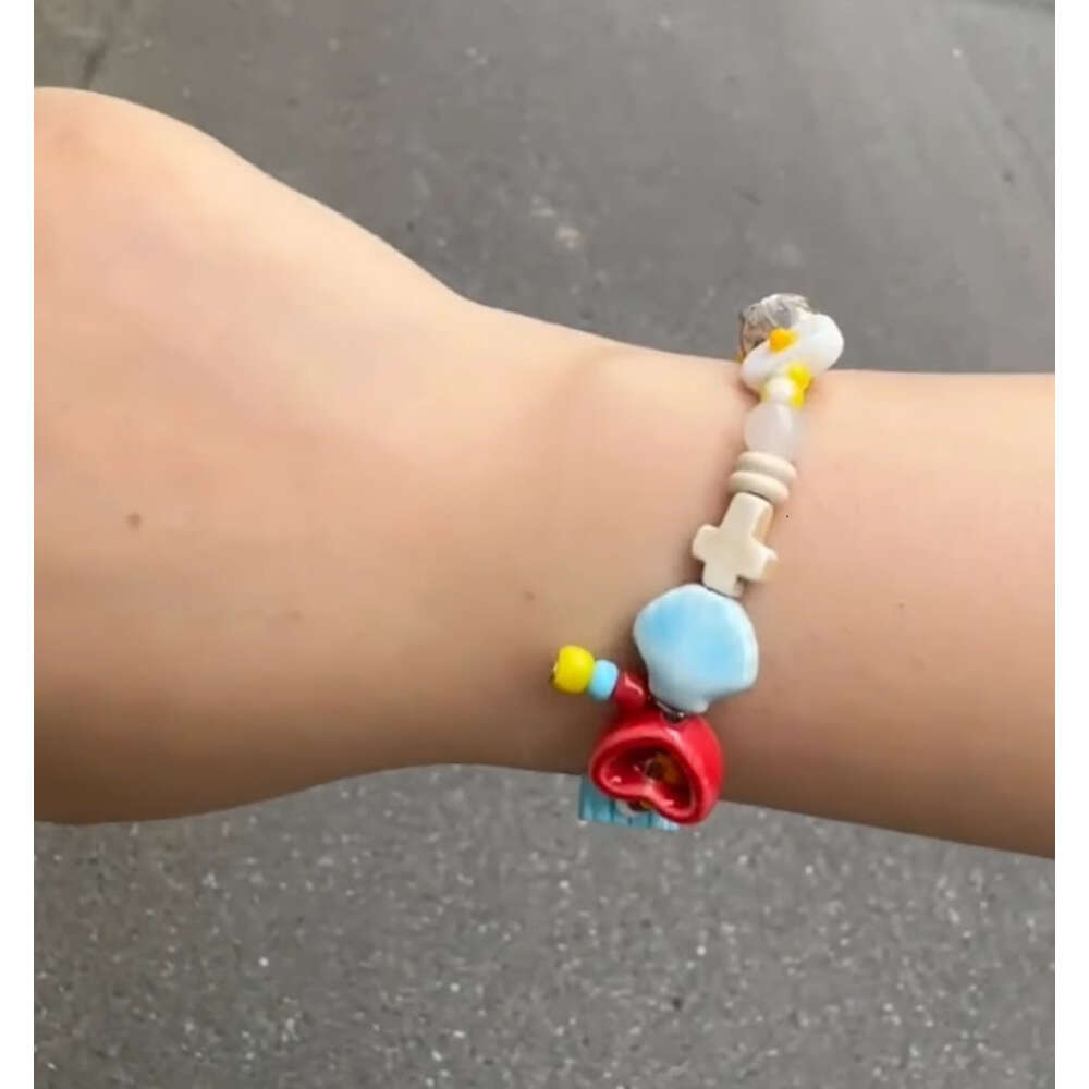 Söt Autumn Pärled Dopamine och Winter Elementary School Studenter flickvänner barn flickor hand armband gåvor h