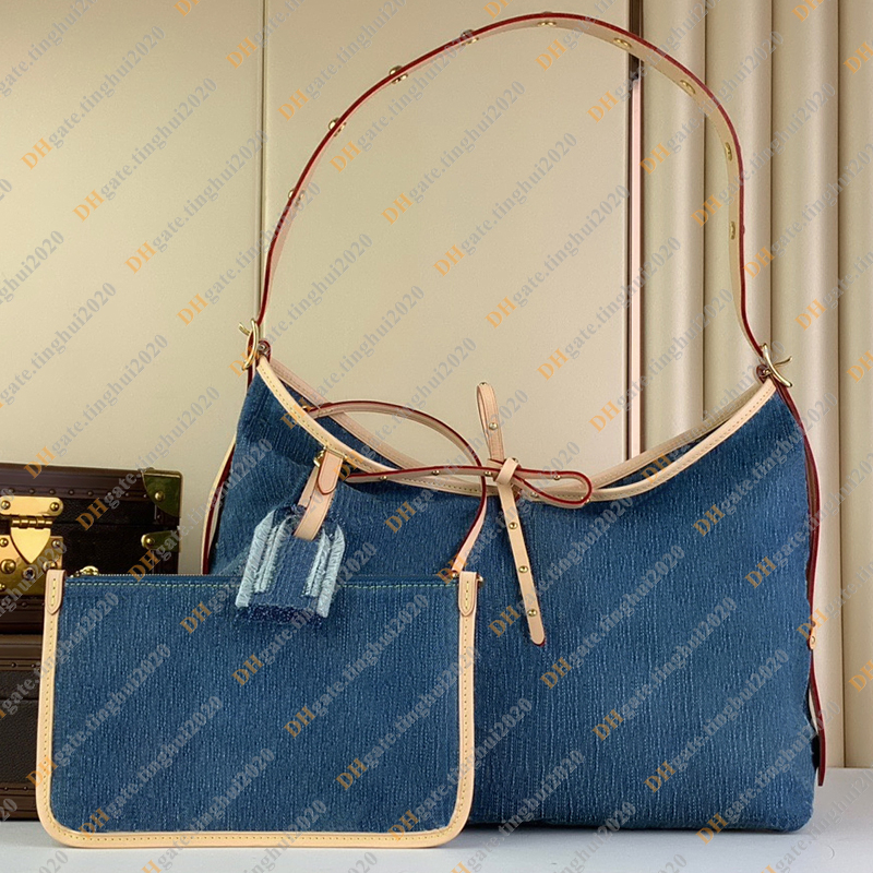 Senhoras moda designe luxo denim saco sacos de ombro crossbody bolsa tote qualidade espelho superior m46856 m46837 m46829 m82950 m46836 m46855 m46871 m46830 bolsa bolsa