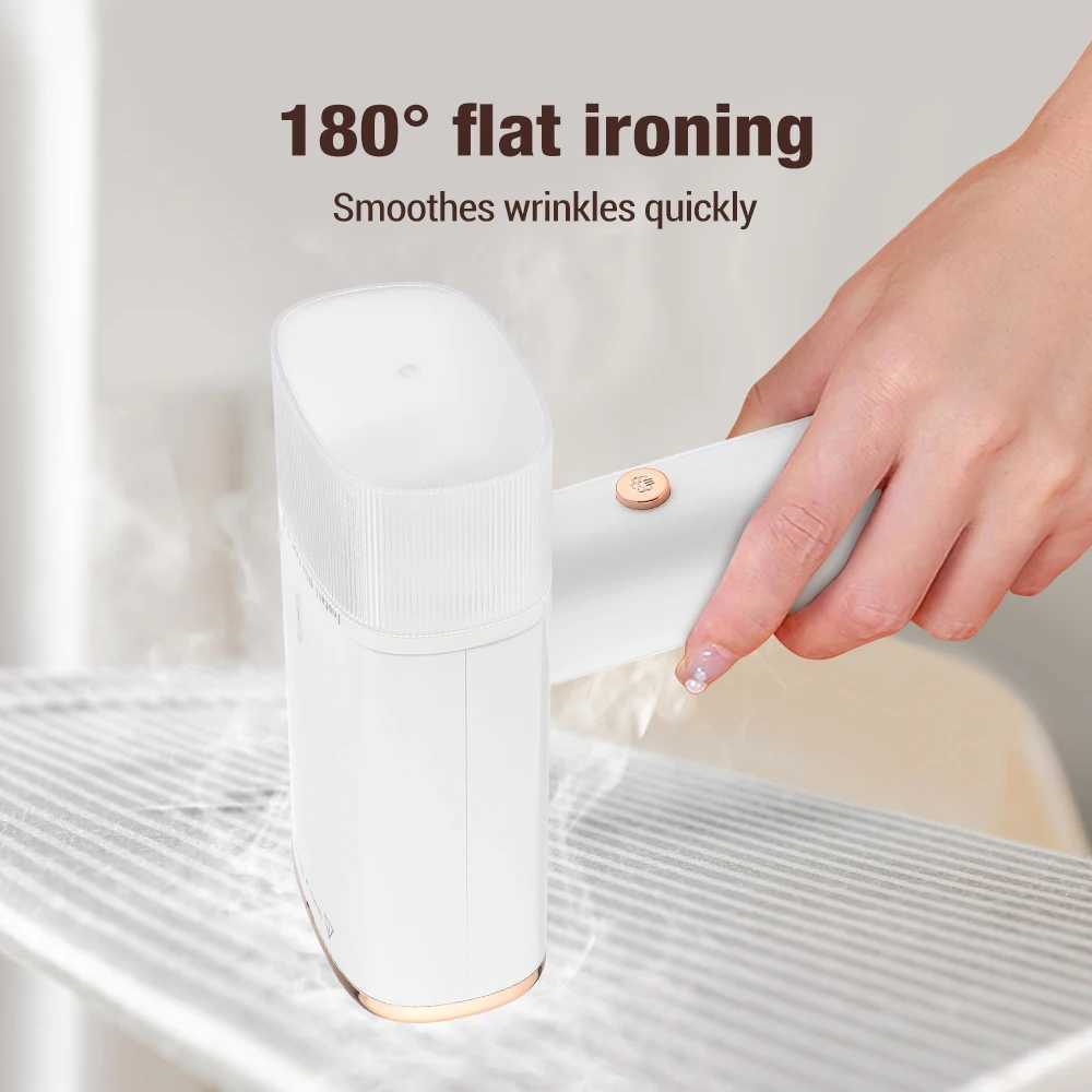 Other Health Appliances Handheld Garment Steamer 1000W Household Fabric Steam Iron 130ml Mini Foldable Fast-Heat For Clothes Ironing J240106