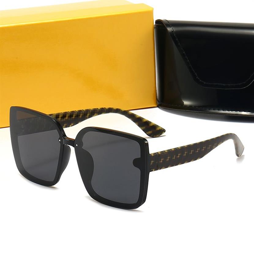 여름 럭셔리 선글라스 Polarizadas Vintage Pilot Sun Glasses Band Polized UV400 남성 여성 2022 F 유리 렌즈 선글라스 Box2964