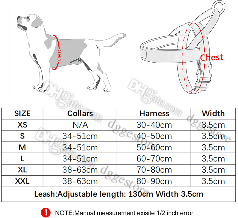 Designer hondenharnas en riemen stellen geen pull hondenharnas met klassieke brief snel fit om het harnas van huisdieren aan te passen, gemakkelijk te trainen lopen voor kleine middelgrote grote honden xl b94