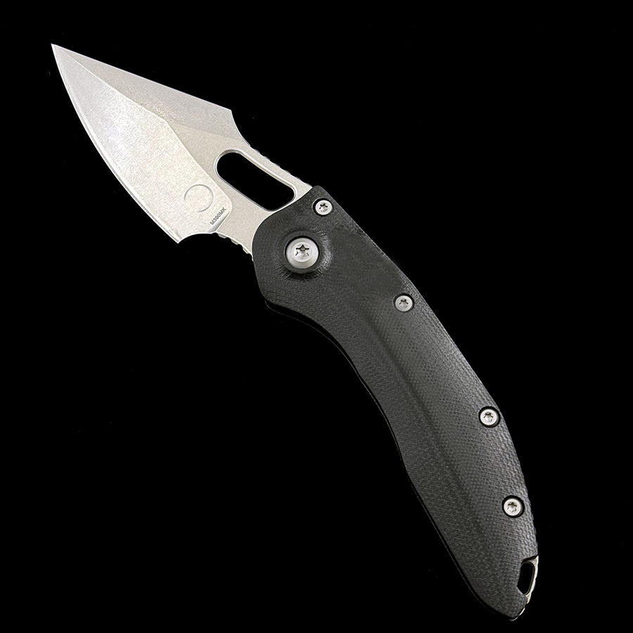 MT Stitch-R Manual True Carbon Fiber/G10 볼 베어링 마크 M390mk 블레이드 자동 나이프 야외 캠핑 사냥 포켓 EDC 공구 나이프