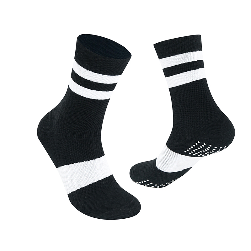 Al – chaussettes de Yoga pour femmes, Fitness d'intérieur, danse, semelle en Silicone antidérapante, tube central, chaussettes de Yoga-18