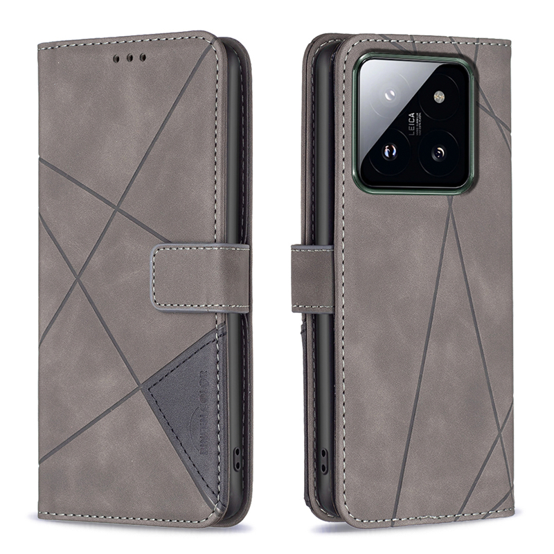 Flip Geometric Print Phone Case för Samsung Galaxy S24 S23 Ultra S23Fe A14 5G A24 A25 A33 A53 A34 A54 A24 A25 A05 A05S A73 A15 NOTOGE Telefon1 Google Pixel 8 8Pro 8A 7 7Pro 5G