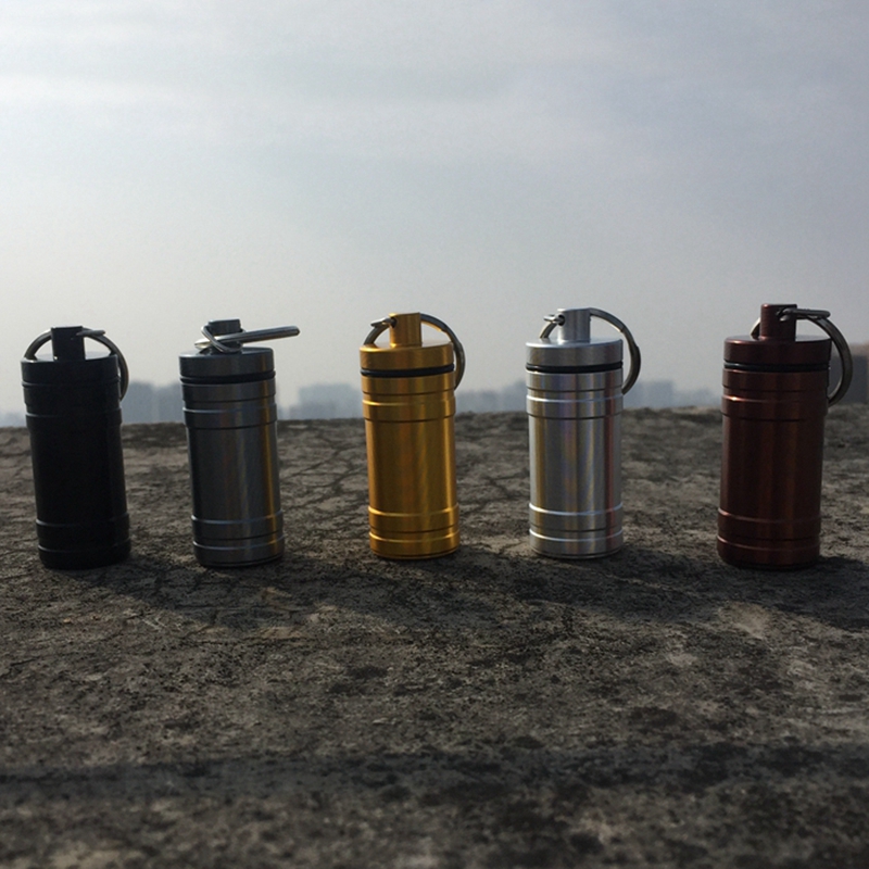 Neue bunte Aluminiumlegierung Rauchen Schnupftabak Snorter Sniffer Snuffer Tragbarer Kräuter-Tabak-Pillenlöffel Dabber Seal Aufbewahrungsflasche Stash Case Pocket Jar Container DHL