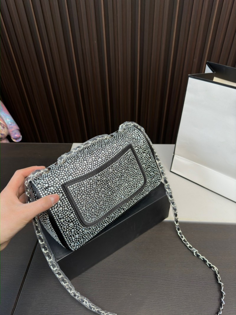 Full diamond inlaid chain bag women Fashion Shopping Satchels Shoulder Bags handbags genuine leather wallet crossbody messenger bag totes Luxury purses briefcase