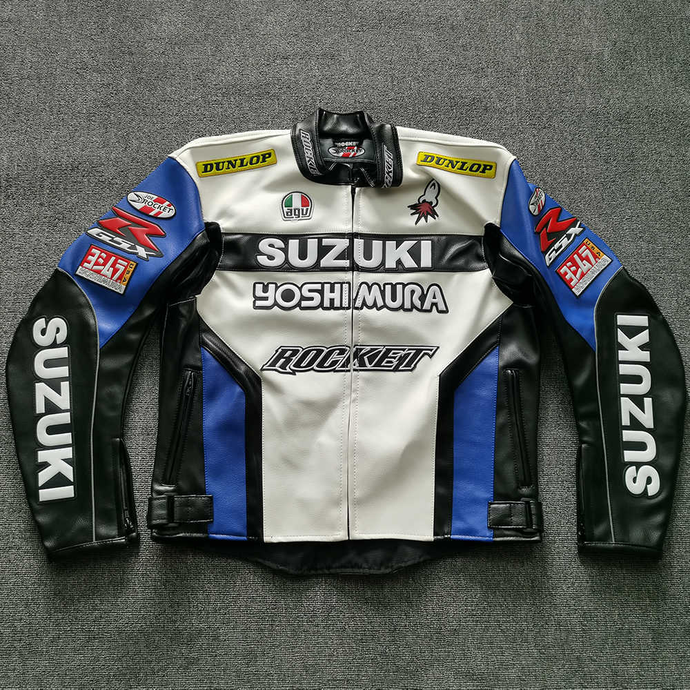 Suzuki Motorcycle Suit Anti Drop Cycling Racing Knight Pu Waterproof