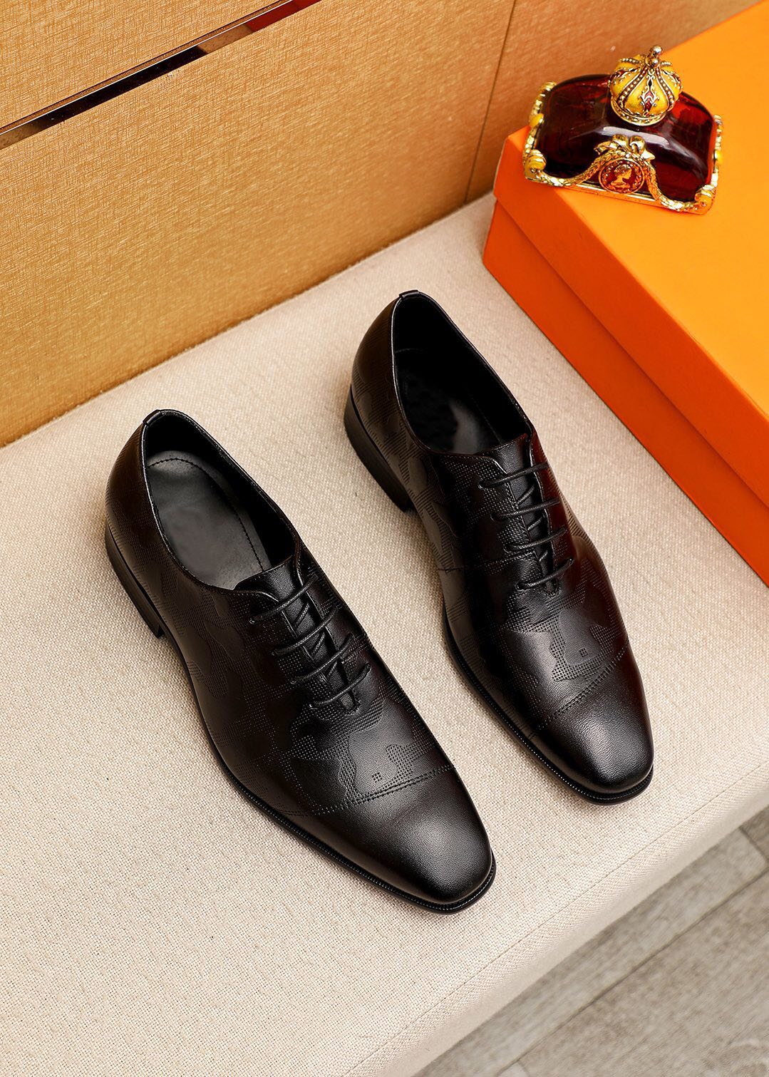 2024 Mens Wedding Business Party Dress Shoes Classic Lace Up Casual Walking Mocassini Uomo Brand Designer Fashion Flats Taglia 38-45