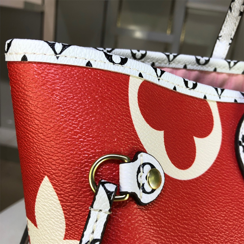 New Large Capacity Bag Women's Portable Bag Retro Fashion Tote bag Luxury Designer Bag Cross Body Waist Bag Temperament Fashion Women Handbag Red