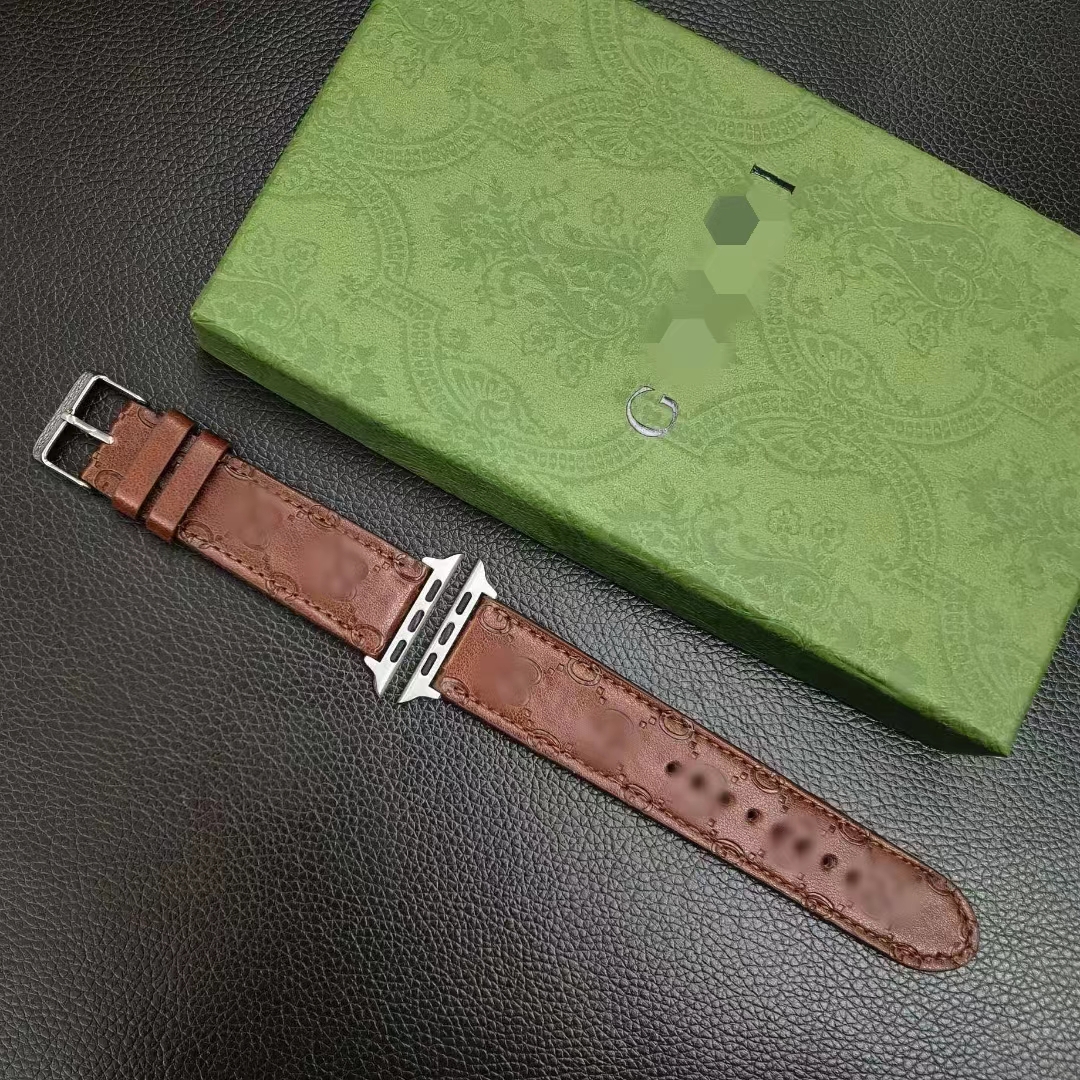 Bracelet de montre Apple 49mm 45mm 42mm 38mm 40mm 44mm bracelet de créateur haut tendance bracelet de luxe G Design iwatch 8 7 6 5 4 Samsung