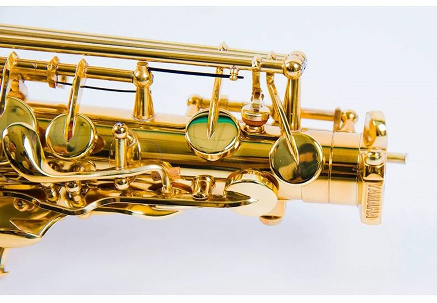 Profissional saxofone alto YAS-62 chave de ouro super instrumento musical alta qualidade eletroforético ouro sax bocal presente