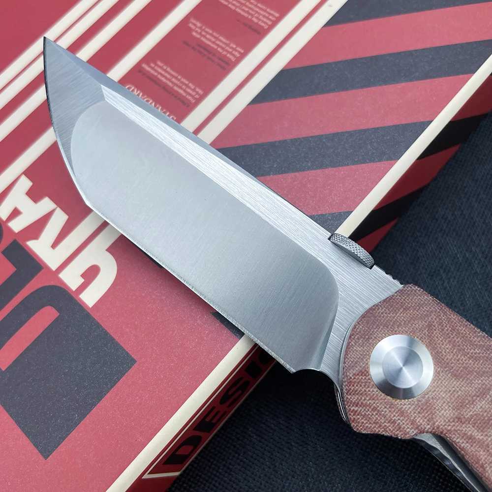 Knife Multi-purpose Tactical Outdoor Folding Pocket Knives EDC Survival Hunting Flipper Knife Self Defense Ball Bearing Utility Knife