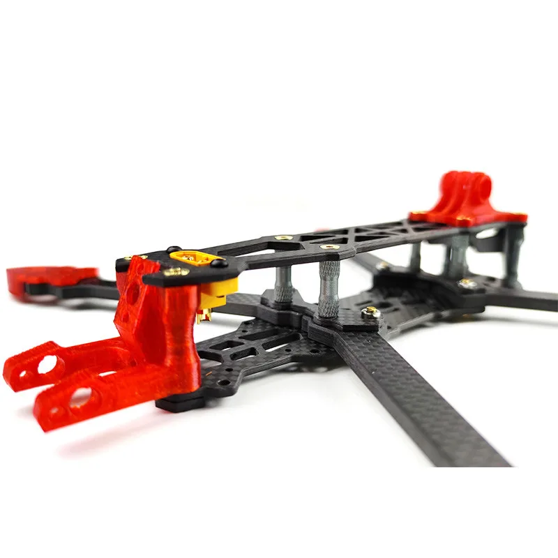 FPV MK4 Traversing Machine Koolstofvezelframe 5 Inch Analoog Digitaal Transmissie Quadcopter Frame voor Fancy Flying Drone-onderdelen