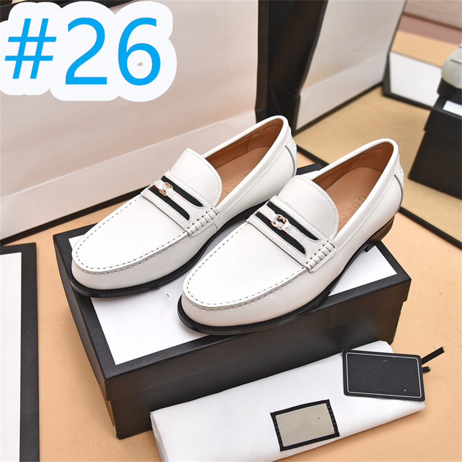 28 Modelo Designers Vestido Sapatos Triângulo Logo Mulas Homens Mocassins Couro Genuíno Negócios Escritório Trabalho Formal Marca Designer Festa Casamento Sapatos Baixos Tamanho 38-46