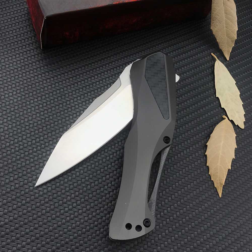 Mes KS 5500 Survival Pocket Assisted Flipper D2 Blade Zakmes Multi Jacht Tactische Messen EDC Camping Defensie Gereedschap