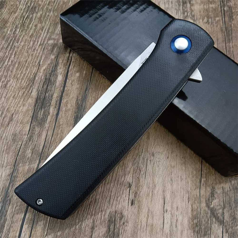 Coltello Shirogorov Coltello da caccia pieghevole con lama D2 Coltello da caccia con lama G10 confortevole Coltello da sopravvivenza salvataggio esterno Utensili da taglio il trasporto quotidiano