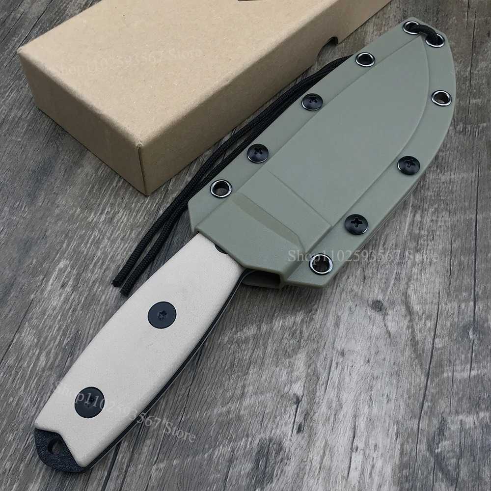 Bıçak ESEE-4 Sabit Bıçak Kydex Kılıflı Kendinden Savunma Bıçağı EDC Hunting Wilderness Survival Düz Bıçak Koleksiyonu Bıçağı