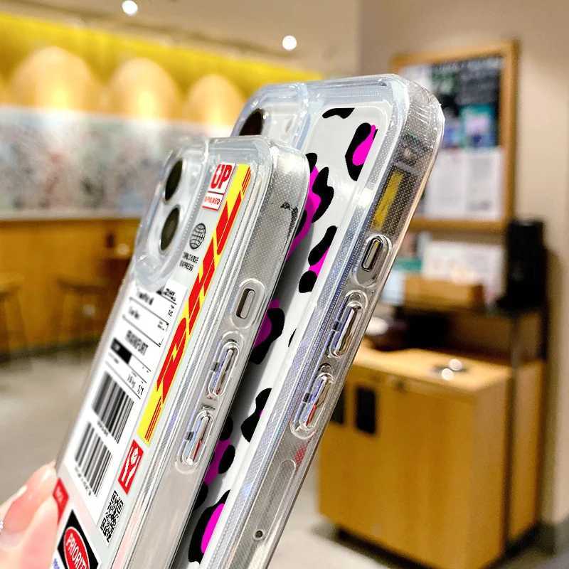 Cell Phone Cases Retro Label Case For Iphone 11 Pro Funda Camera Lens Protector Cover Iphone 14 12 11 13 Pro Max 14 8 Plus XS Max XR X SE 2020 7L240105