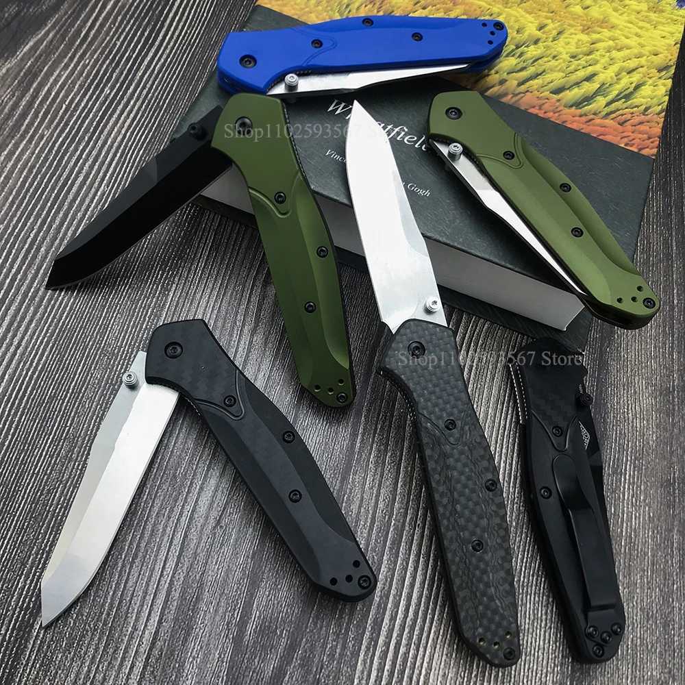 Knife BM 940 Couteau de poche pliant EDC Camping Flipper en acier inoxydable, outils utilitaires de défense tactique d'extérieur, couteau à fruits, couteau de sauvetage