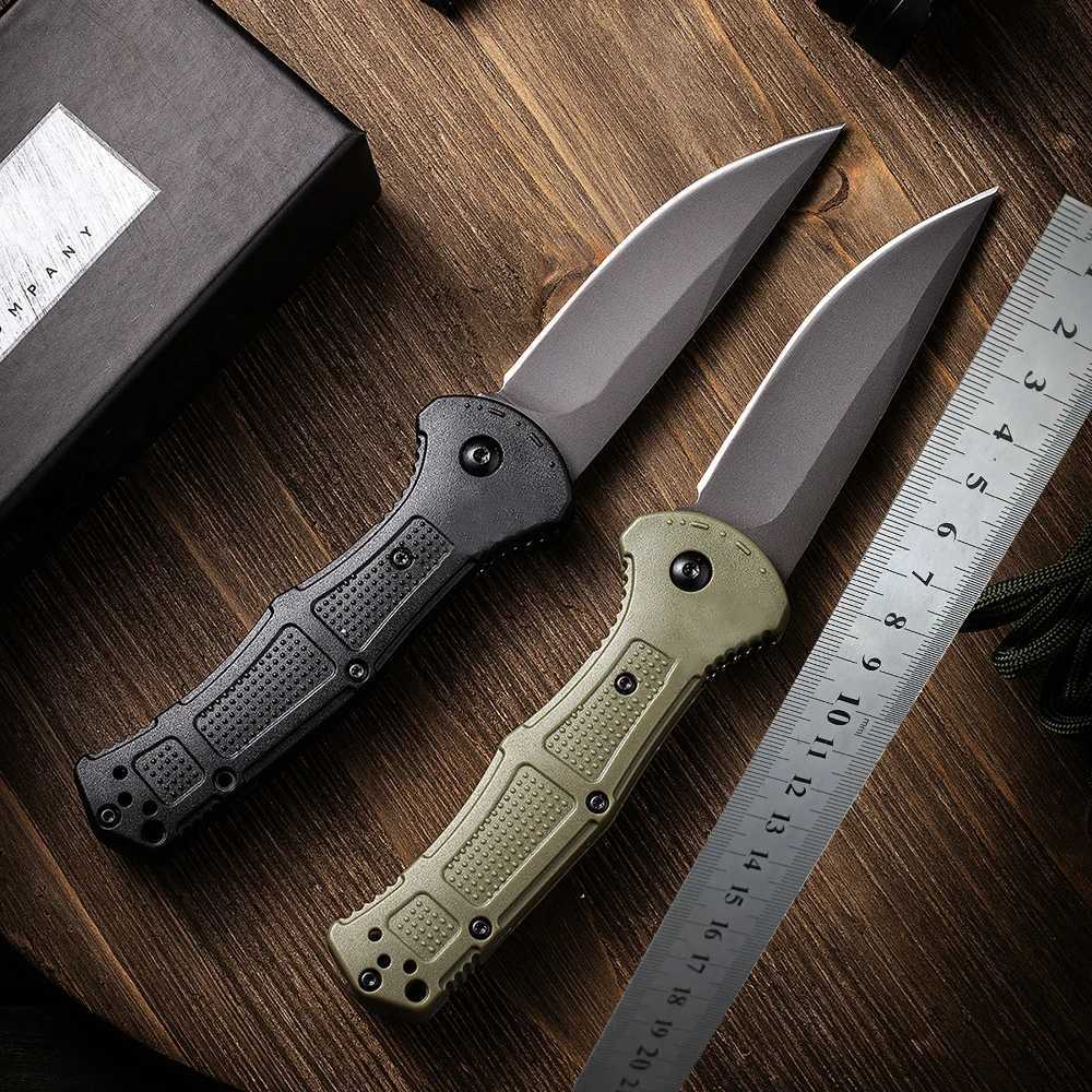 Knife New D2 Steel Claymore 9070SBK Tactical Knives Outdoor Pocket Survival Utility Tools EDC Folding Knife Hunting Rescue BM Knife