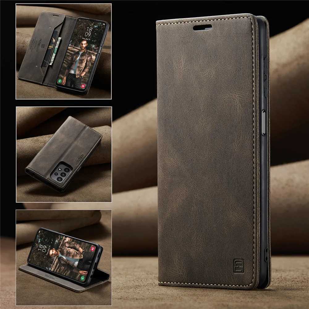 Étuis de téléphone portable Samsung Galaxy M23 étui à rabat en cuir couverture de téléphone pour Samsung Galaxy M23 étui de luxe magnétique rabat portefeuille CoqueL240105