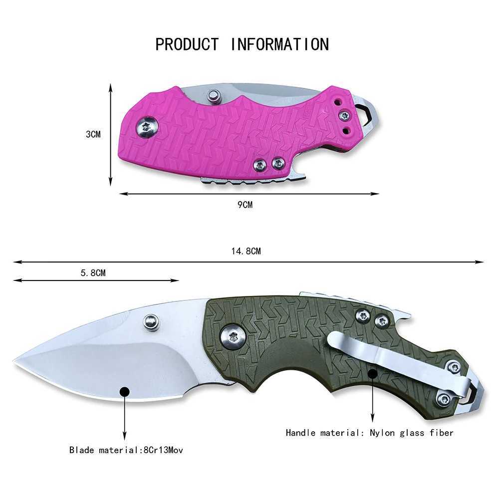 Knife 7CR13MOV Steel Knife 3800 Mini Knifes Outdoor Tactical Hand Tools EDC Pocket Survival Camping Utility Folding Knife Jackknife