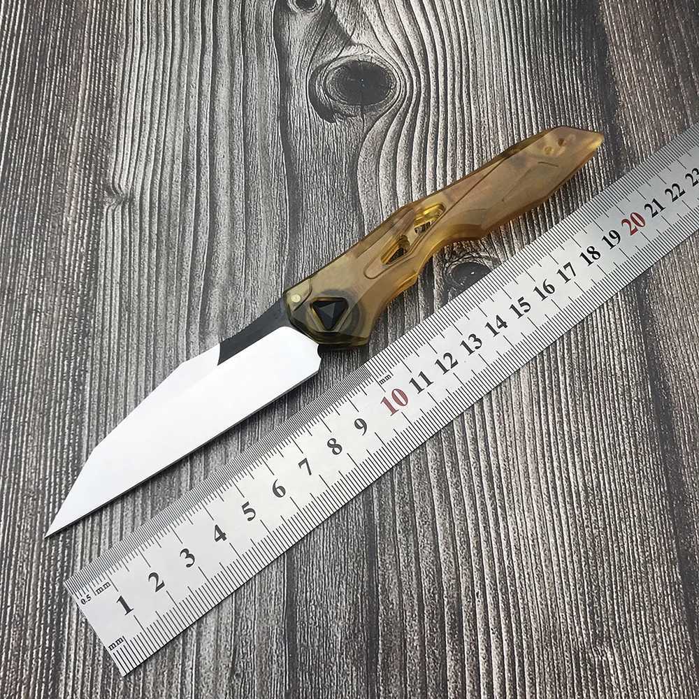 Couteau KSW 7650 couteau à lame pliante d'auto-défense, couteau tactique de poche de Camping et de chasse, outil Portable, dossier à manche PEI/aluminium
