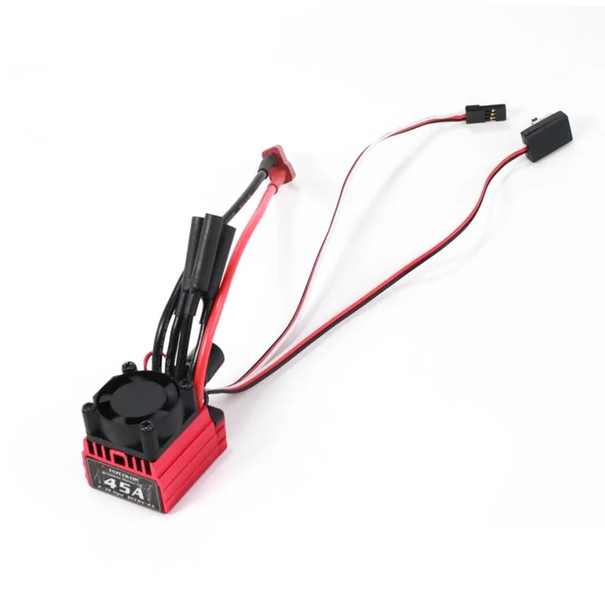 1:10 Rc Car 2-3S Lipo BEC 6V/2A 45A Brushless Esc Brushless Motor Electronic Governor For 1:10 Racing Car Accessories