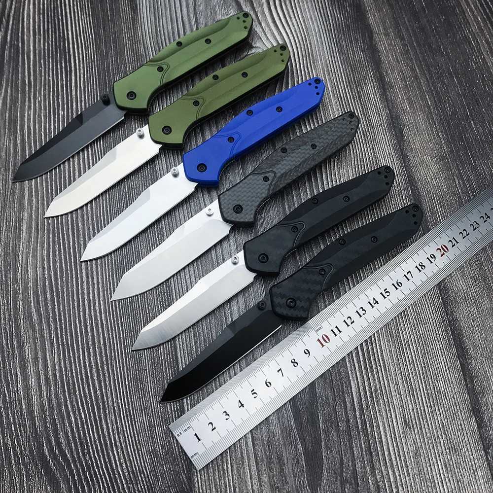 Knife BM 940 Couteau de poche pliant EDC Camping Flipper en acier inoxydable, outils utilitaires de défense tactique d'extérieur, couteau à fruits, couteau de sauvetage