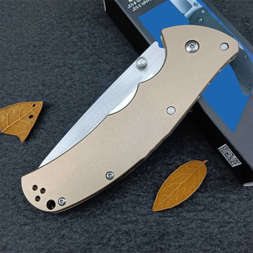 Knivjakt vikbar knivdropppunkt/ Tanto Blade Tactical Self Defense Camping Outdoor Pocket Knives EDC Knives Aluminium Handle