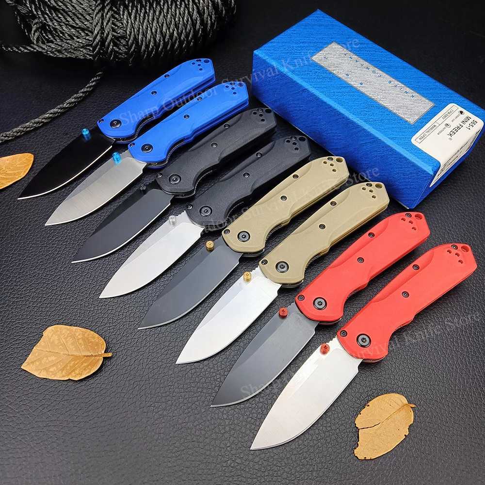 Kniv 8 färger BM 565 EDC Survival Folding Blade Pocket Knife Tactical Camping Utility Knifes Tools Outdoor S90V Blad Folding Knives