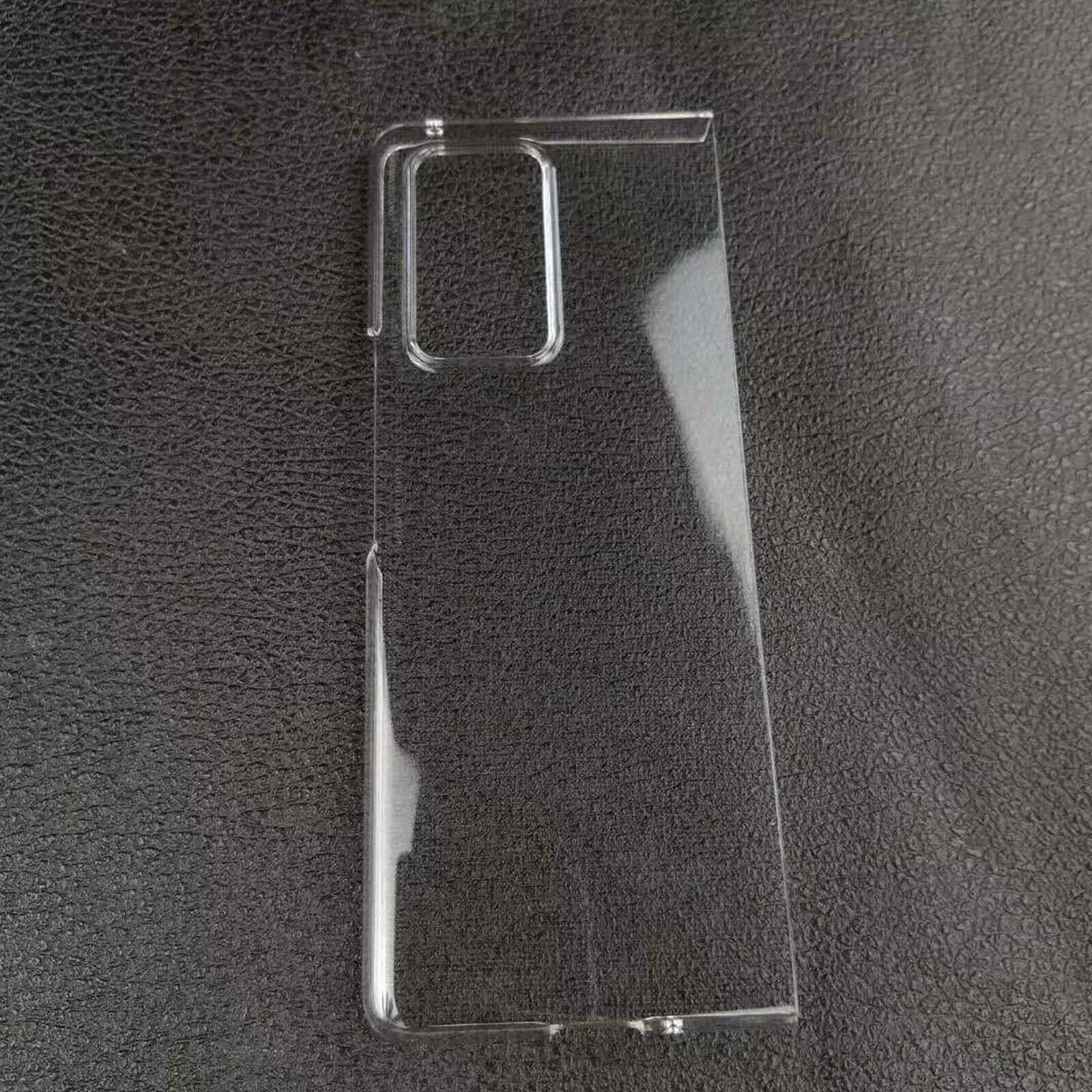 Obudowy telefonu komórkowego Darmowe elementy wysyłki Obudowy telefonu komórkowego Twardy komputer PC Clear Ochronna Ochrona Połączka telefoniczna dla Galaxy Z Fold 2 5G DropShipingL240105