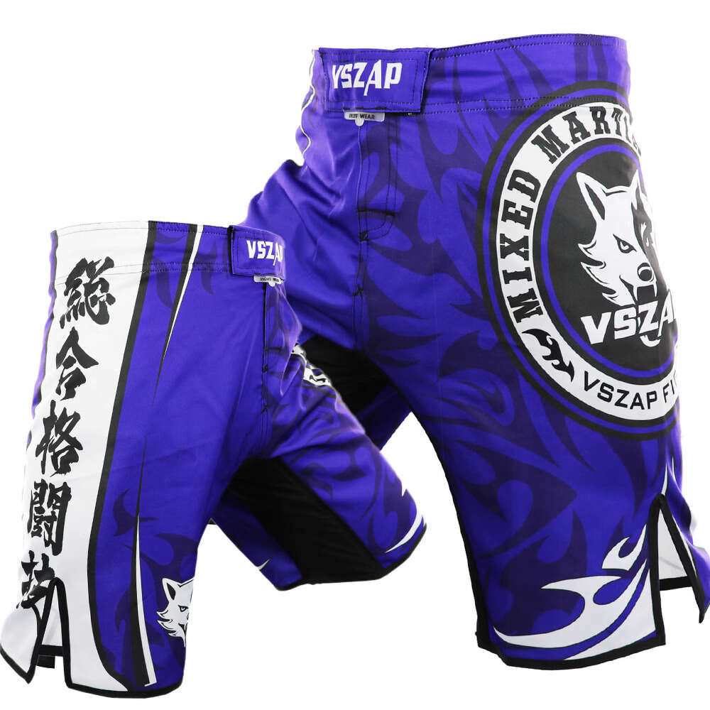 VSZAP MMA Combattimento Fiess Palestra Sport Jujitsu Taekwondo Pantaloncini tailandesi Abiti da combattimento Pantaloni da boxe Jiu-jitsu