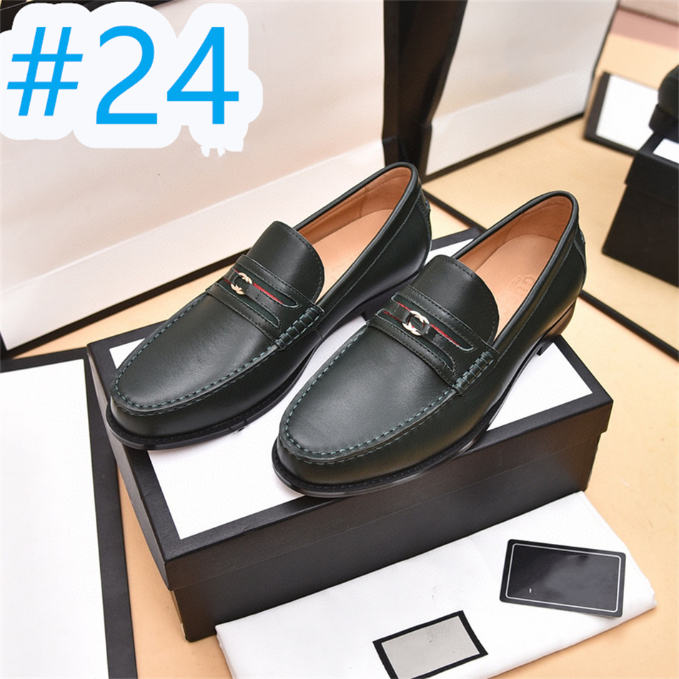 28 Modelo Designers Vestido Sapatos Triângulo Logo Mulas Homens Mocassins Couro Genuíno Negócios Escritório Trabalho Formal Marca Designer Festa Casamento Sapatos Baixos Tamanho 38-46