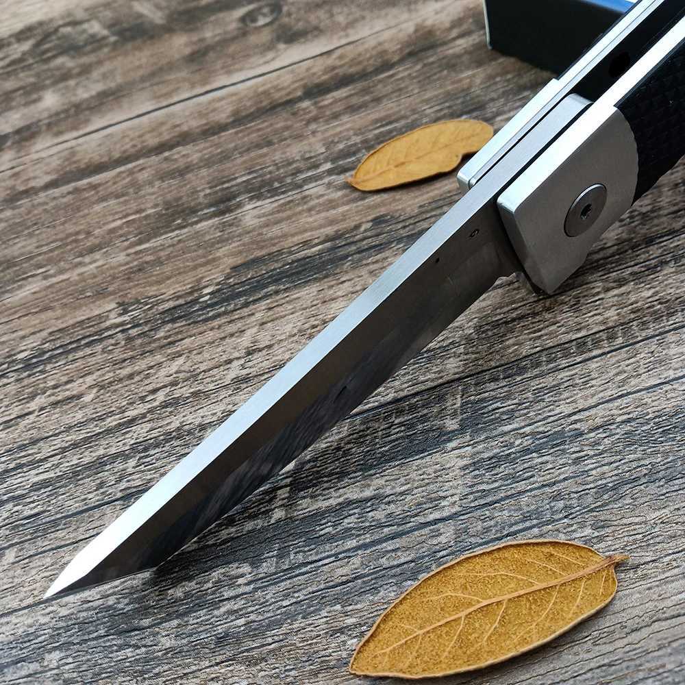 Kniv 3.5 EDC Multi Flipper Knife Tools Hunting Camping Folding Knives Tactical Self Defense Jackknife Men Collection Gift Utility