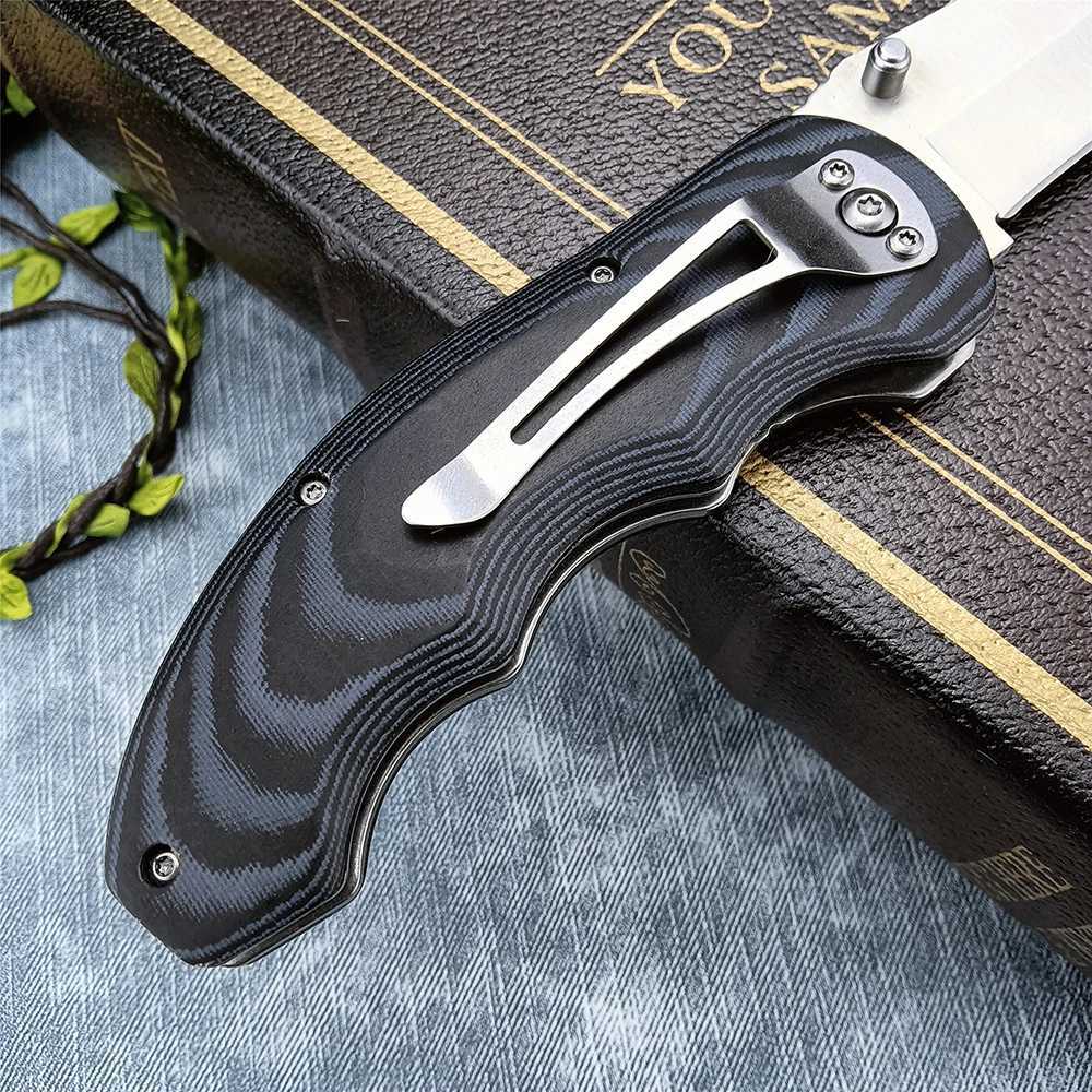 Knife Survival Pocket Stainless Steel Folding Blade Knives Self Defense Flipper Knife EDC Outdoor Tactical Knife Camping Utility