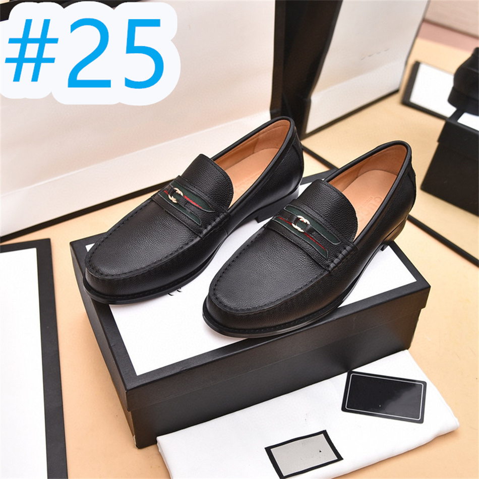 28 Modelo Designers Vestido Sapatos Triângulo Logo Mulas Homens Mocassins Couro Genuíno Negócios Escritório Trabalho Formal Marca Designer Festa Casamento Sapatos Baixos Tamanho 38-46