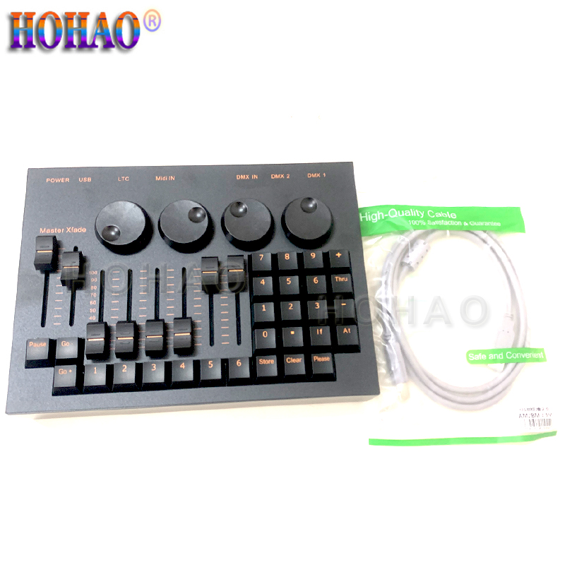 Hohao New Mini Command Wing Effect Effect Light Controller Console with Handbag M A DJ Disco Clubs Party Party Theatre Lighting Show