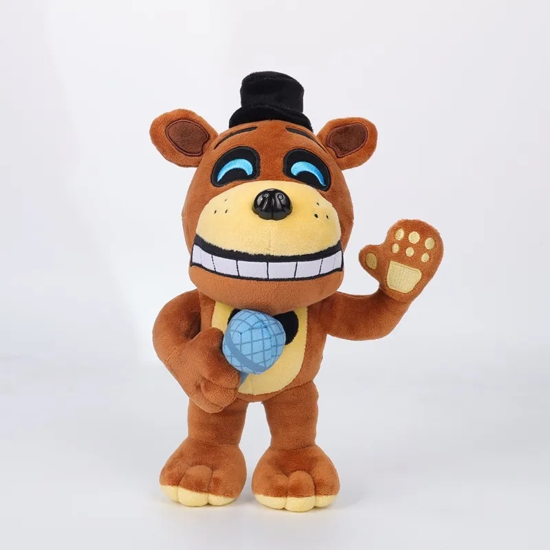 Atacado bonito guitarra urso brinquedos de pelúcia jogos infantis playmates presente do feriado decoração do quarto máquina garra prêmios aniversário do miúdo presentes de natal