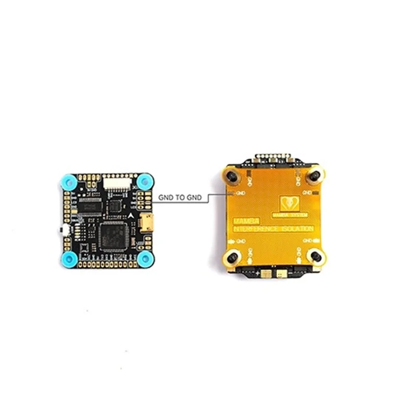 Panneau de distribution ESC de contrôle de vol, tapis de protection anti-interférence, entretoise PCB souple pour cadre de quadrirotor/Drone Rc, pièces FC