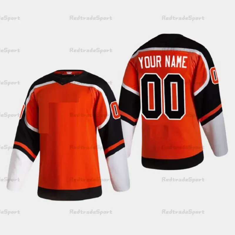 Custom 2022 Reverse Retro Hockey Jerseys Atkinson Gritty Ellis Couturier Hart Konecny Camo Fights Cancer Provorov Hayes Laughton Tippett Tony DeAngelo Frost Cates