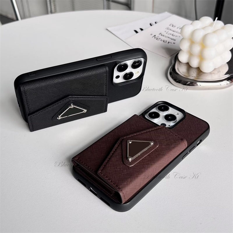 Modedesigner Telefonfodral Flip Wallet Card Holder For iPhone 15 Pro Max S20Plus S21 S22 S23 S24 Note 20 Note 10 S24Ultra S23ultra 22 Luxury Leather Shock Proof Cover