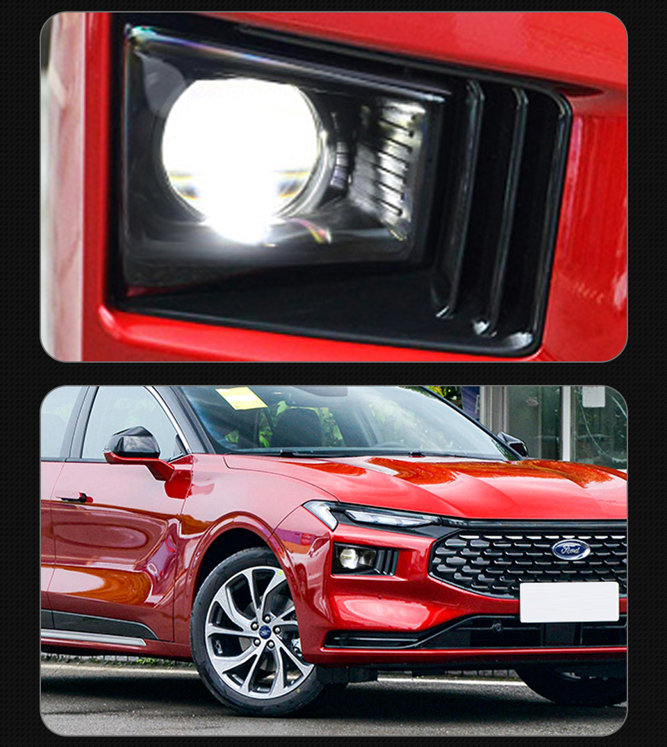 LED-huvudlampa för Ford Mondeo strålkastare 20 22-2023 Dynamisk signal Bi Xenon LED-strålens framlampor