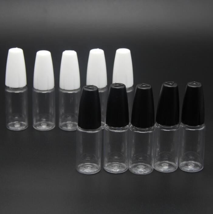 wholesale Bouteille d'aiguille en plastique longue pointe fine PET pour ELiquid 10 ml bouteilles compte-gouttes de jus liquide E vides avec bouchon à l'épreuve des enfants pour l'huile DHL